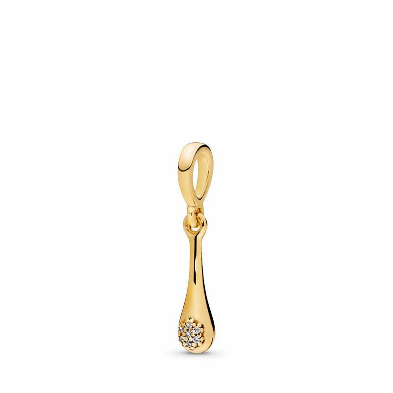 Pandora Shine™ Modern LovePods™ Pendant Gold Egypt AT7459630